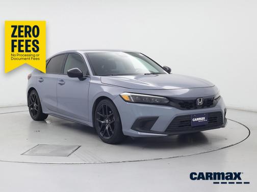 Gray 2022 Honda Civic Sport