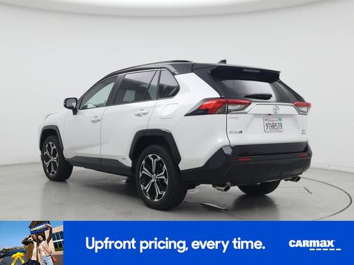 White 2025 Toyota RAV4 Plug-In Hybrid XSE