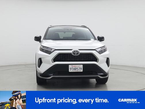 White 2025 Toyota RAV4 Plug-In Hybrid XSE