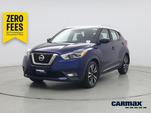 Blue 2018 Nissan Kicks SR