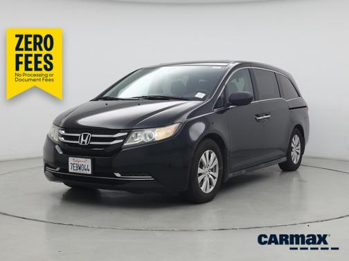 Black 2014 Honda Odyssey EX-L