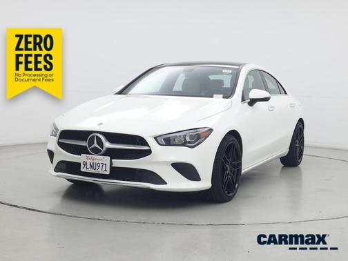 White 2021 Mercedes-Benz CLA 250