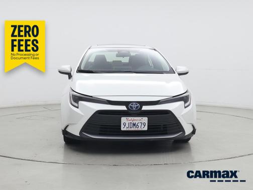 White 2024 Toyota Corolla Hybrid XLE