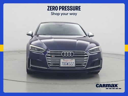 Blue 2018 Audi S5 Premium Plus