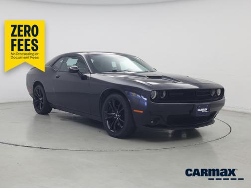 Black 2017 Dodge Challenger SXT Plus