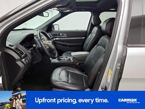 Silver 2017 Ford Explorer Sport