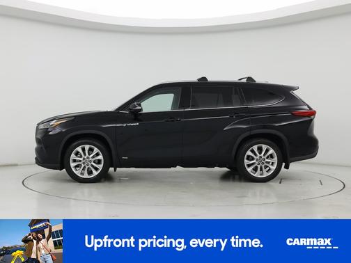 Black 2021 Toyota Highlander Hybrid Limited