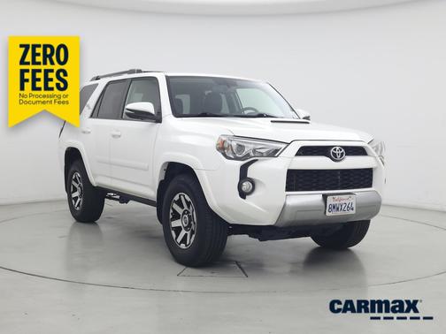 White 2019 Toyota 4Runner TRD Off Road Premium