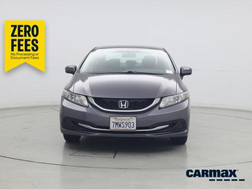 Gray 2015 Honda Civic LX