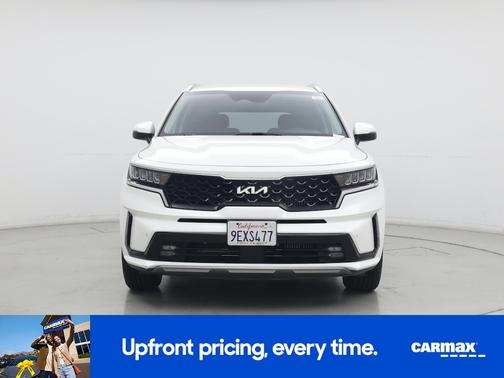White 2023 Kia Sorento Hybrid EX