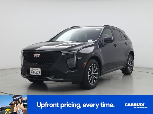 Black 2025 Cadillac XT4 Sport