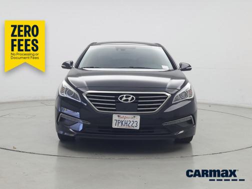 Black 2015 Hyundai SONATA Limited