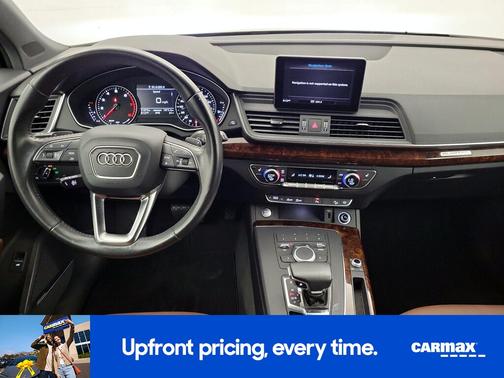 Blue 2018 Audi Q5 Premium Plus