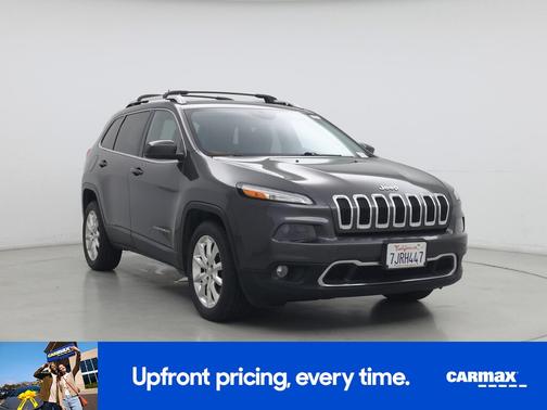 Gray 2015 Jeep Cherokee Limited