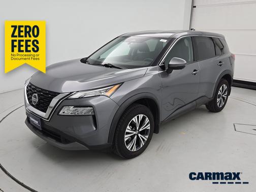 Gray 2021 Nissan Rogue SV