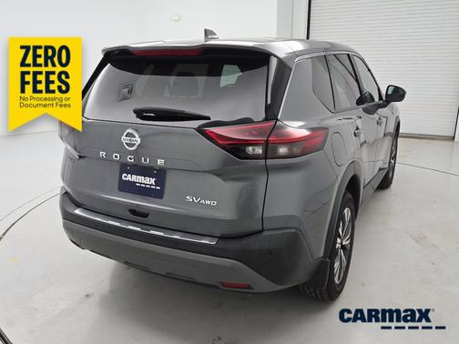Gray 2021 Nissan Rogue SV