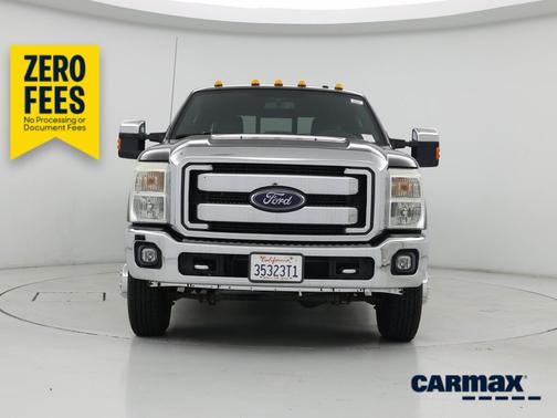 Gray 2015 Ford F-350 Lariat