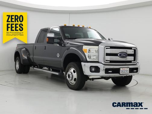 Gray 2015 Ford F-350 Lariat