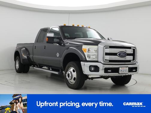 Gray 2015 Ford F-350 Lariat
