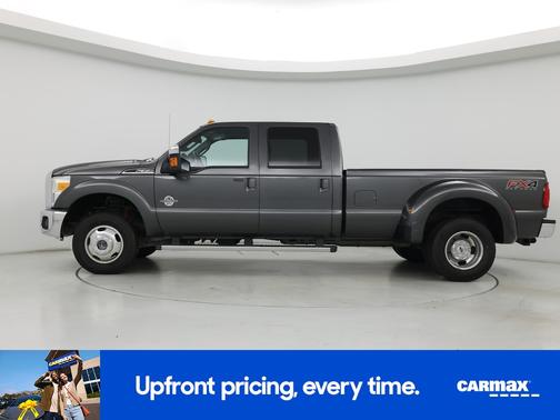 Gray 2015 Ford F-350 Lariat