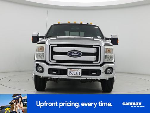 Gray 2015 Ford F-350 Lariat