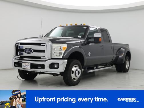 Gray 2015 Ford F-350 Lariat