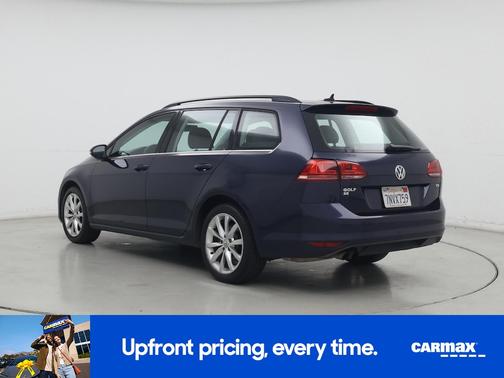 Blue 2016 Volkswagen Golf SE