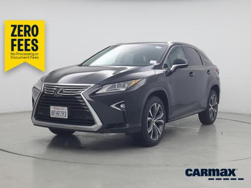 Black 2018 Lexus RX 350