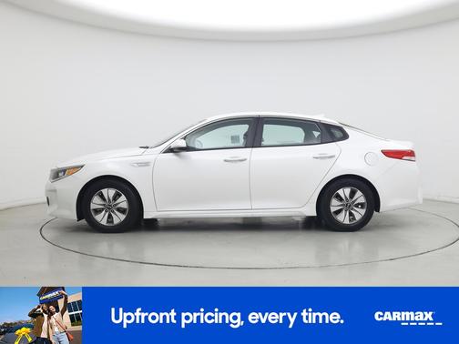 White 2017 Kia Optima Hybrid Premium