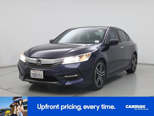 Blue 2016 Honda Accord Sport
