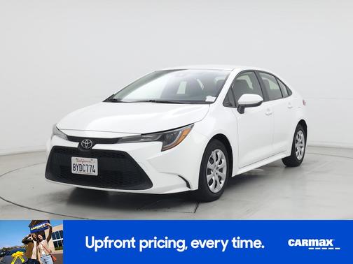 White 2022 Toyota Corolla LE