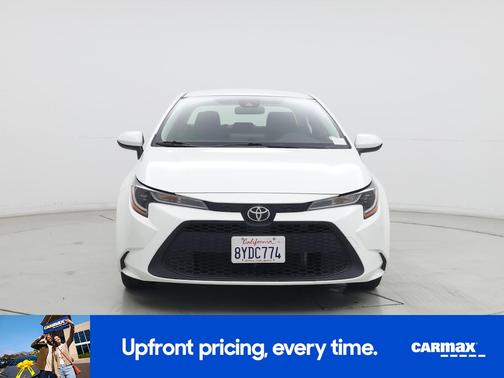 White 2022 Toyota Corolla LE