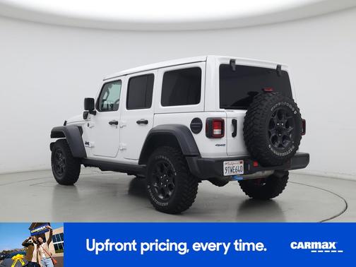 White 2023 Jeep Wrangler 4xe Willy's