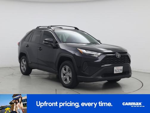 Black 2025 Toyota RAV4 Hybrid XLE