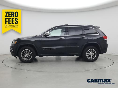 Black 2016 Jeep Grand Cherokee Limited