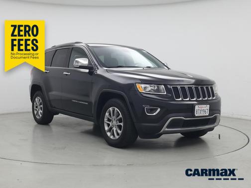Black 2016 Jeep Grand Cherokee Limited