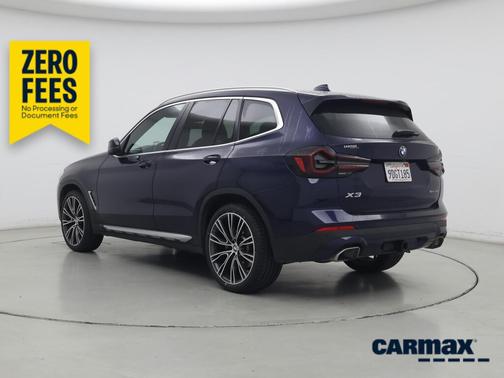 Blue 2023 BMW X3 sDrive30i