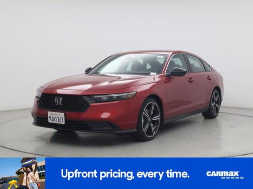 Red 2023 Honda Accord Hybrid Sport
