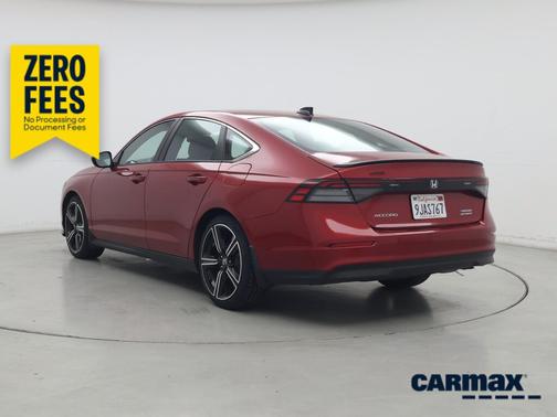 Red 2023 Honda Accord Hybrid Sport