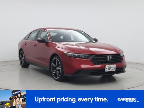 Red 2023 Honda Accord Hybrid Sport