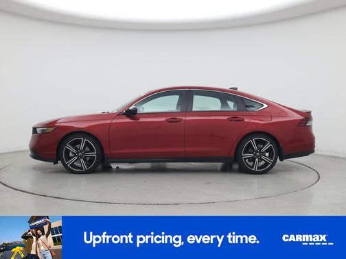 Red 2023 Honda Accord Hybrid Sport