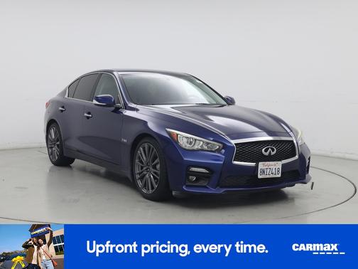 Blue 2016 INFINITI Q50 Red Sport 400