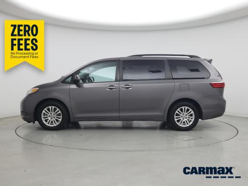 Gray 2017 Toyota Sienna XLE