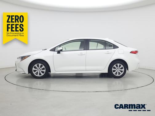 White 2023 Toyota Corolla LE
