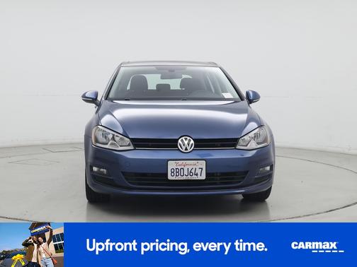 Blue 2017 Volkswagen Golf SE
