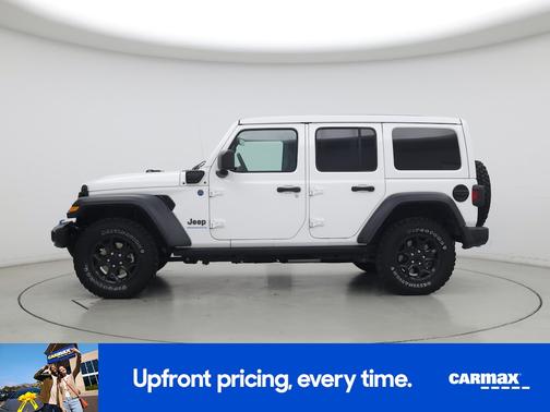 White 2023 Jeep Wrangler 4xe Willy's
