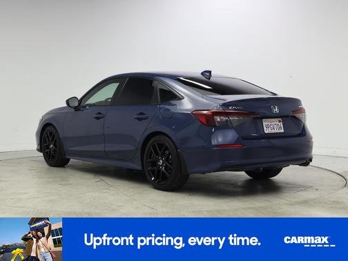 Blue 2025 Honda Civic Sport