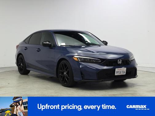 Blue 2025 Honda Civic Sport