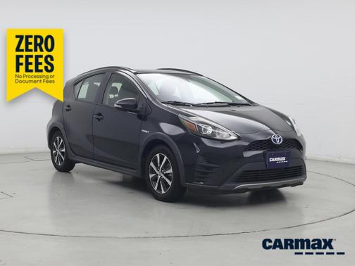 Black 2019 Toyota Prius c L