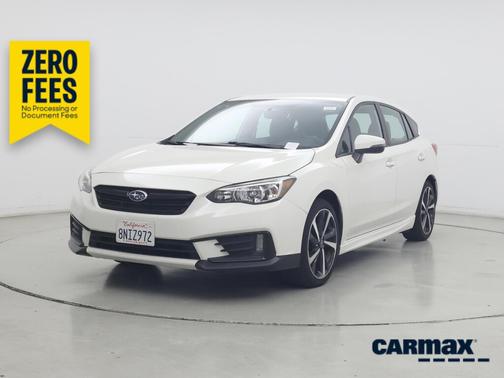 White 2020 Subaru Impreza Sport